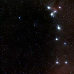 generated: a view of the Orion constellation in the night sky #5